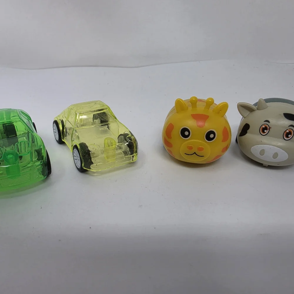 Plastic Toy Pullback Cars Lot